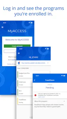 MyACCESS Wisconsin android App screenshot 5